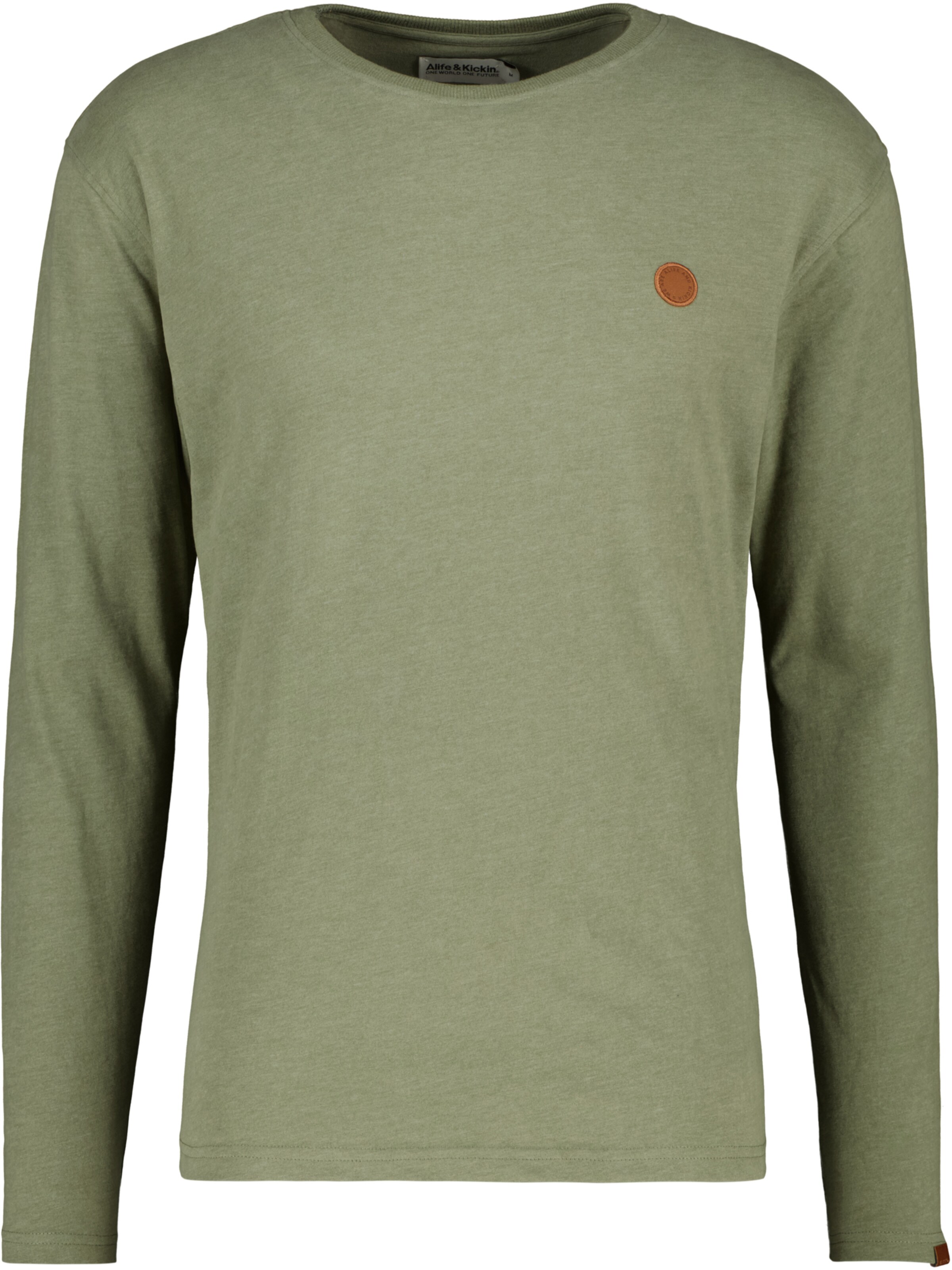 alife & kickin Koszulka 'AlexAK' w kolorze zielony: przód