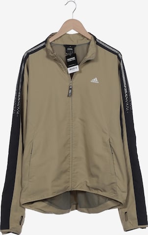 ADIDAS PERFORMANCE Jacket & Coat in XL in Beige: front