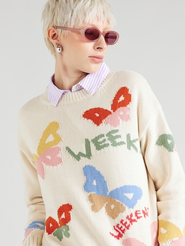 Weekend Max Mara Sweater 'ZINGARO' in White