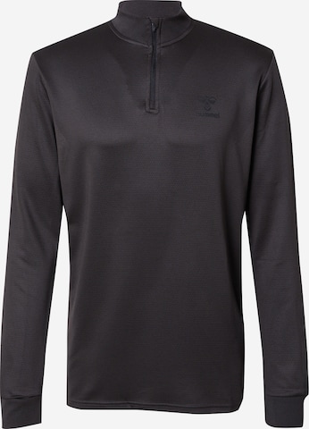 HummelSportska sweater majica 'ACTIVE ' - crna boja: prednji dio