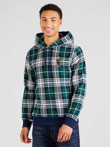 Polo Ralph Lauren Bluzka sportowa w kolorze zielony: przód