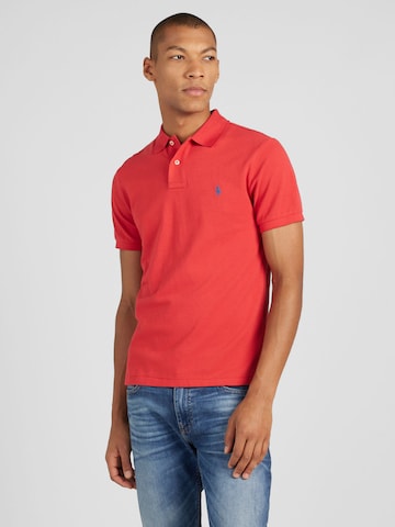 Polo Ralph Lauren Regular Fit Poloshirt in Rot: predná strana