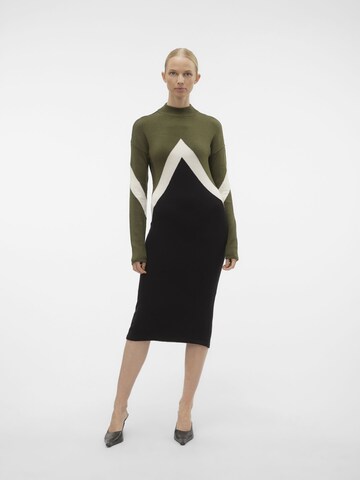 VERO MODA Jurk 'NANCY' in Groen