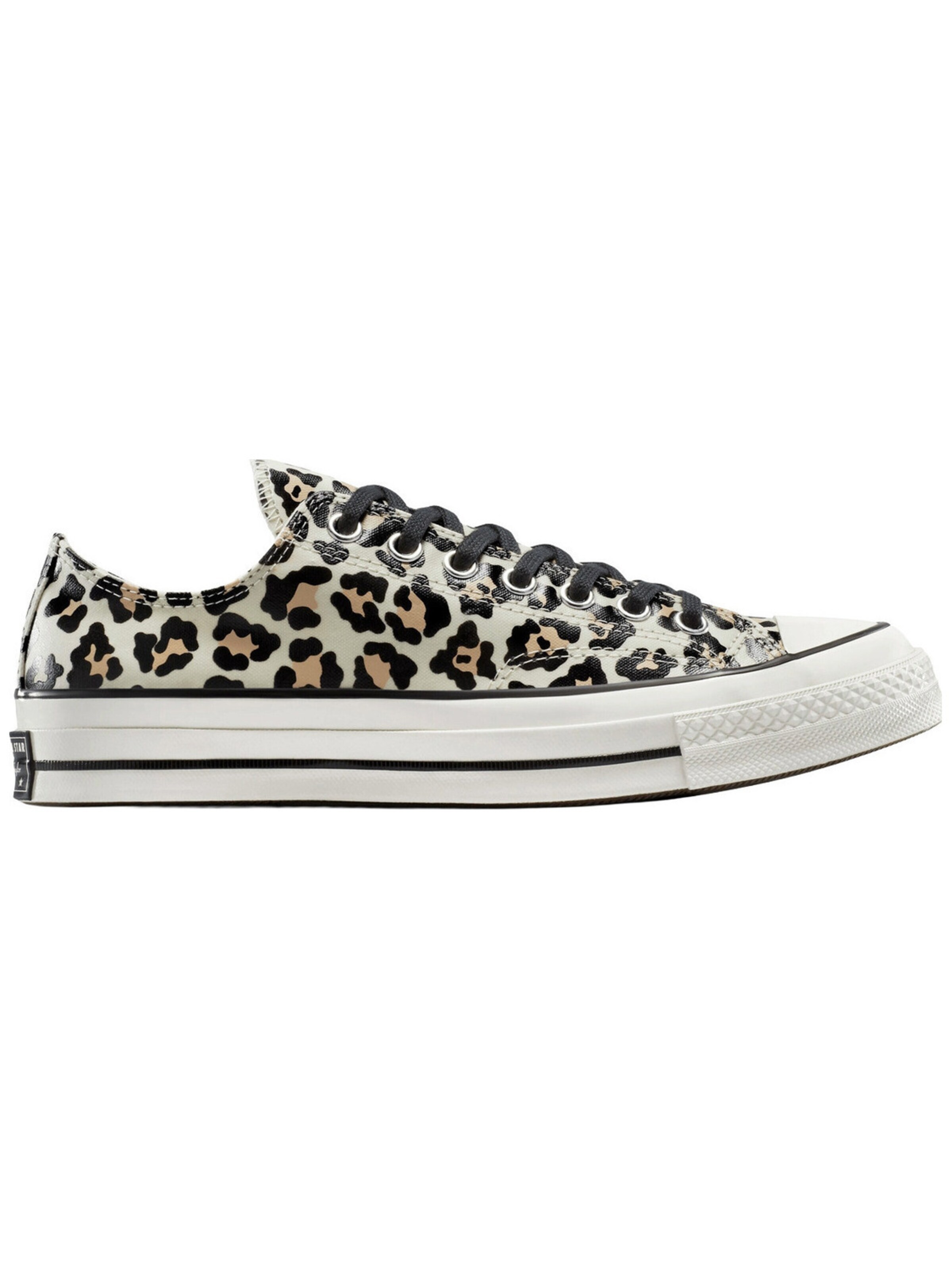 CONVERSE Platform trainers 'Converse Chuck 70 Glow-In-The-Dark Leopard Print' in Green