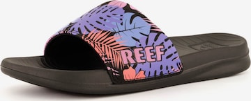 REEF Beach & Pool Shoes 'One Slide' in Purple: front