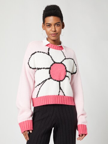 florence by mills exclusive for ABOUT YOU Pullover 'Cyprine' in Pink: predná strana