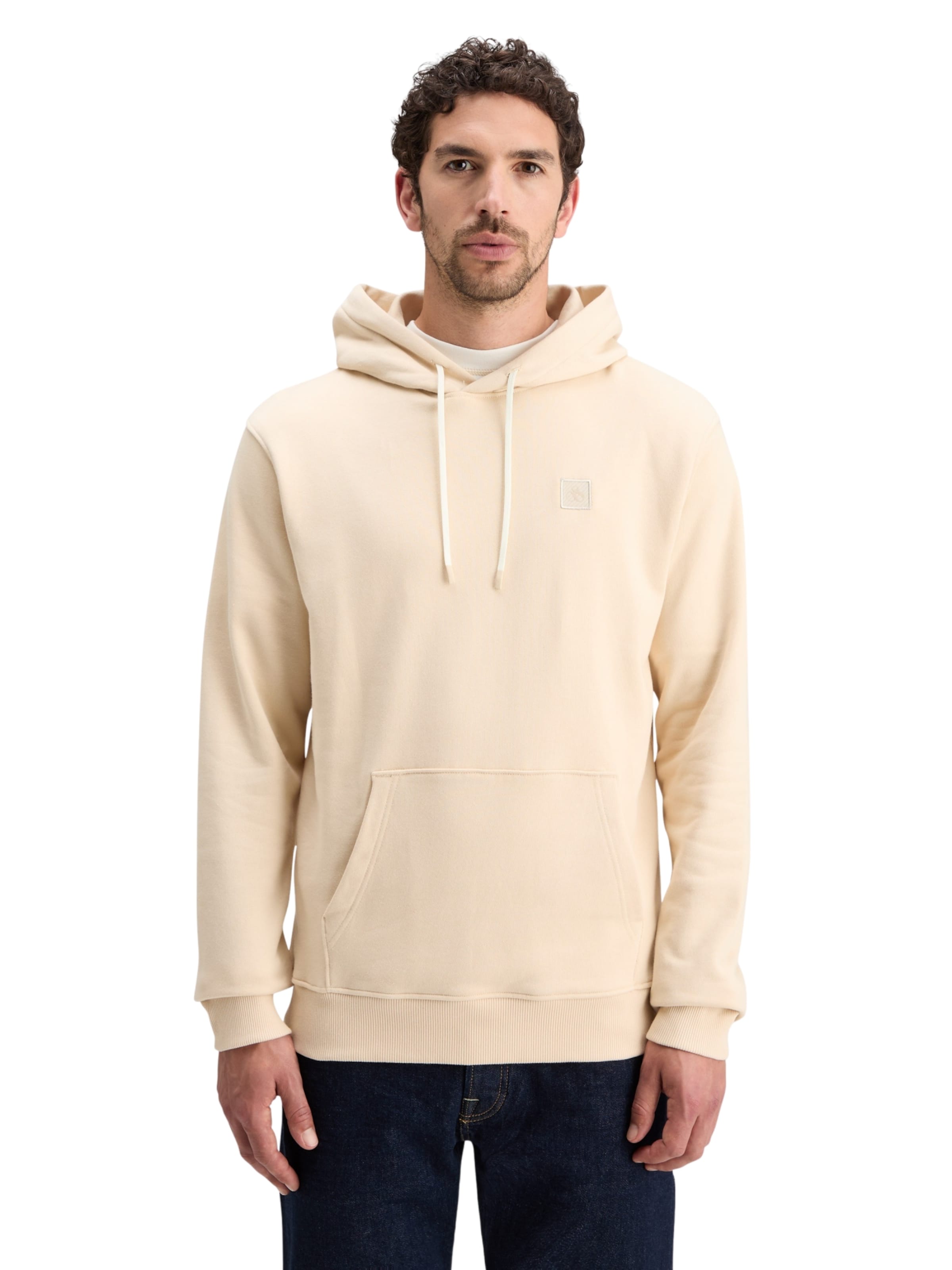 SCOTCH & SODA Sweatshirt 'Essential' i beige: forside