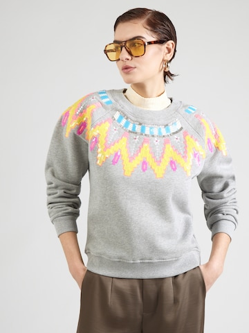 Grace - Sudadera en gris: frente