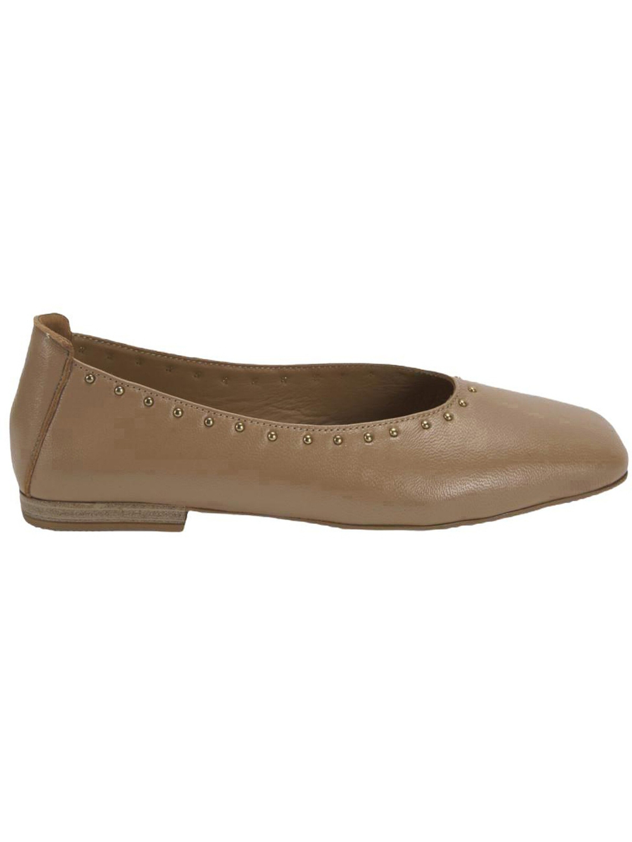 Desa Ballet Flats in Green: front