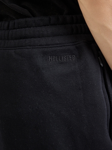 HOLLISTER Normální Kalhoty – černá