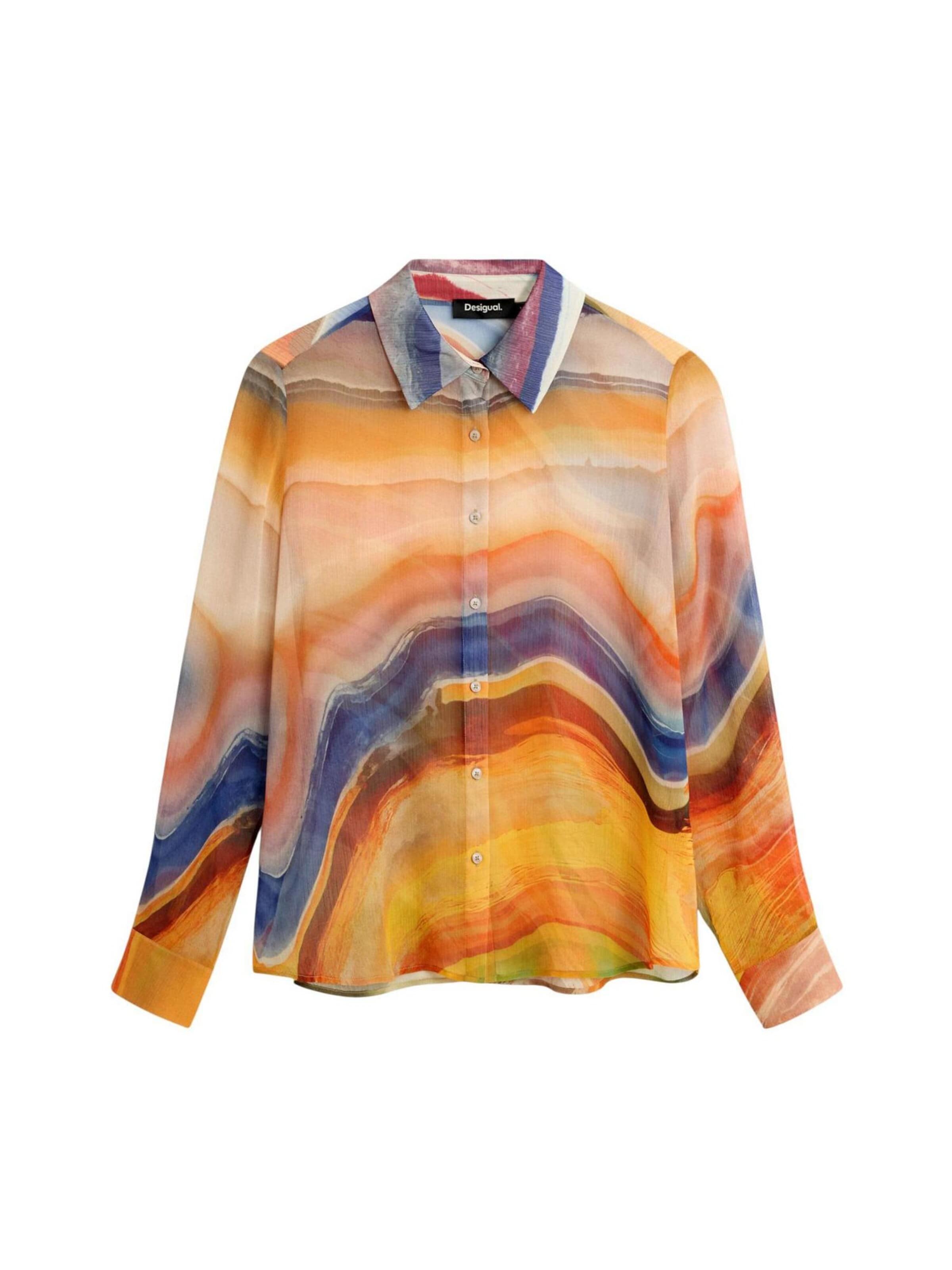 Desigual - Blusa 'BLUS_CAMSTERDAM 26WWBW06' en naranja: frente