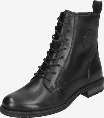 bugattiGležnjače na vezanje - crna boja: prednji dio