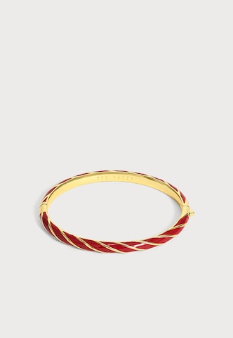 Ted BakerNarukvica 'Twist Enamel Hinged Bangle' - zlatna boja: prednji dio