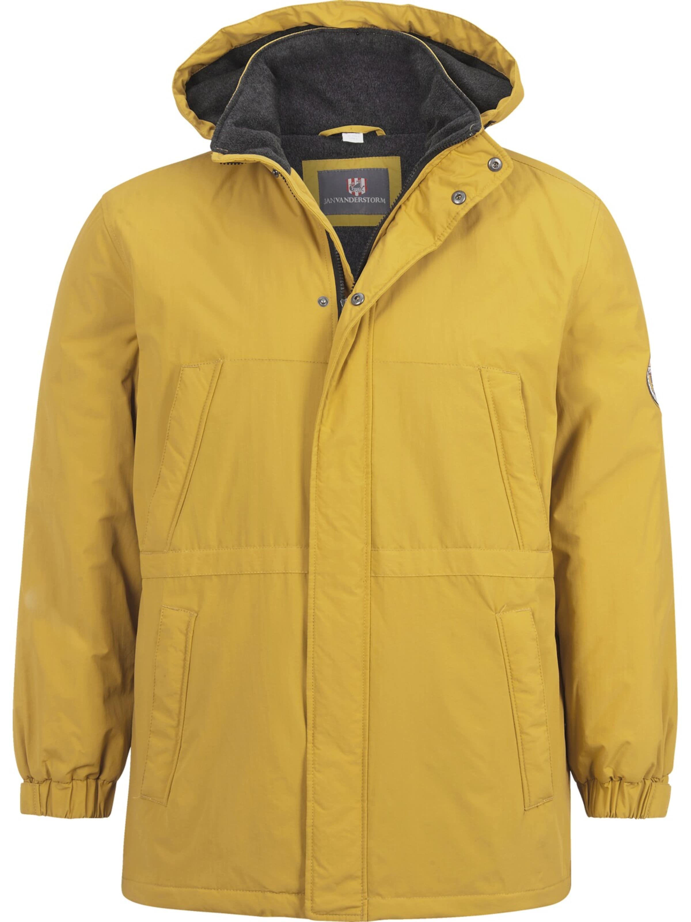 Jan Vanderstorm Funktionsjacke ' Vico ' in Gelb: Vorderseite
