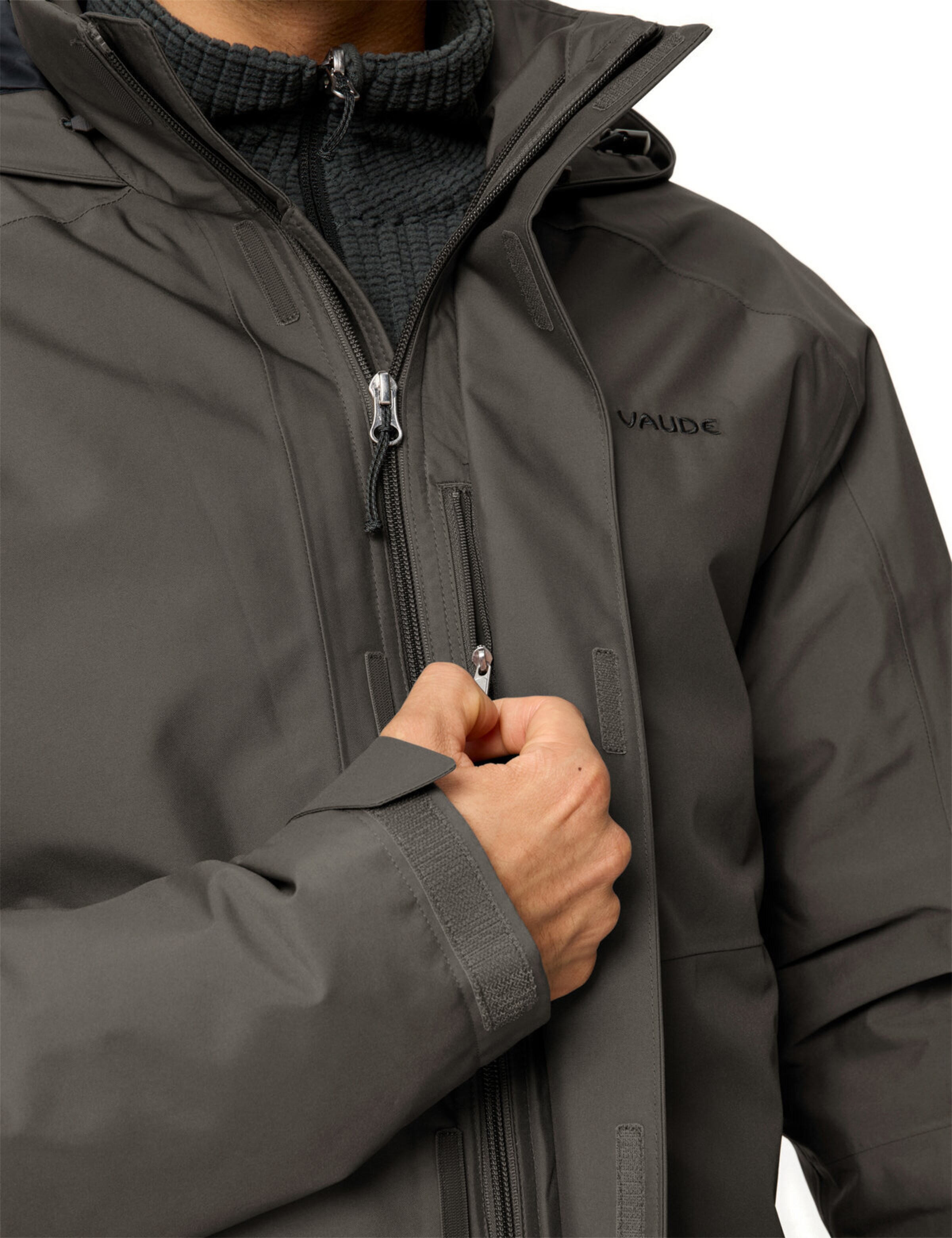 VAUDE Outdoorjacke 'Idris IV' in Braun