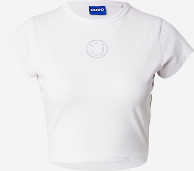 HUGO Paita 'Dome_B_2' värissä läpinäkyvä / valkoinen, Tuotenäkymä