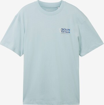 TOM TAILOR DENIM - Camiseta en azul: frente