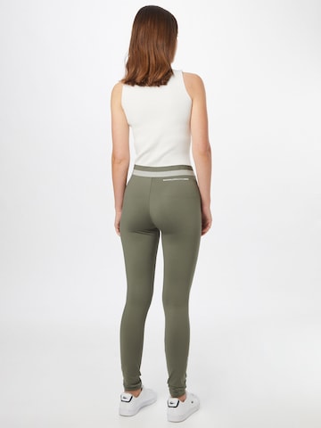 BOSS Orange - Skinny Leggings em verde