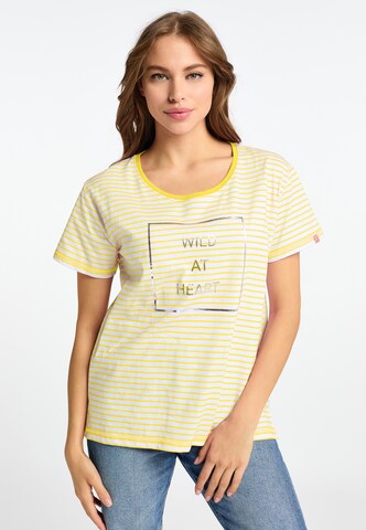 Frieda & Freddies NY Shirt in Yellow: front