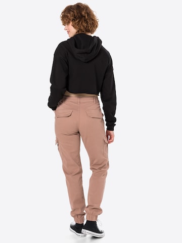 Effilé Pantalon cargo Urban Classics en beige