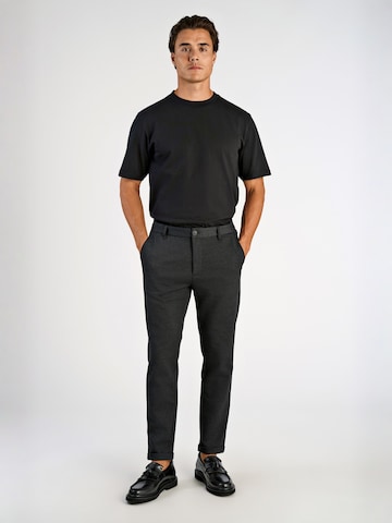 Lindbergh Slimfit Housut värissä harmaa
