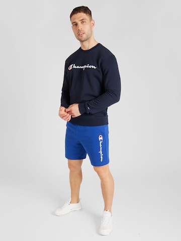 Regular Pantaloni de la Champion Authentic Athletic Apparel pe albastru