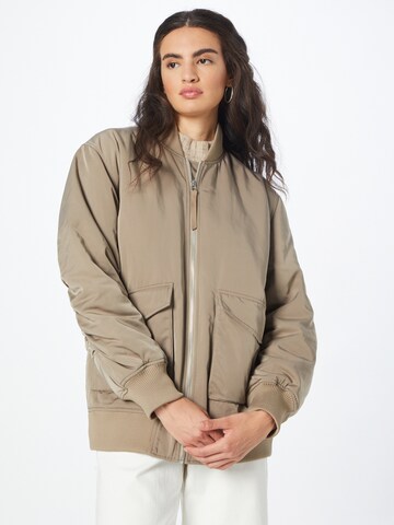 Twist & Tango Between-Season Jacket 'Jeri' in Grey: front