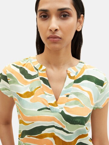 TOM TAILOR Blouse in Mixed colors