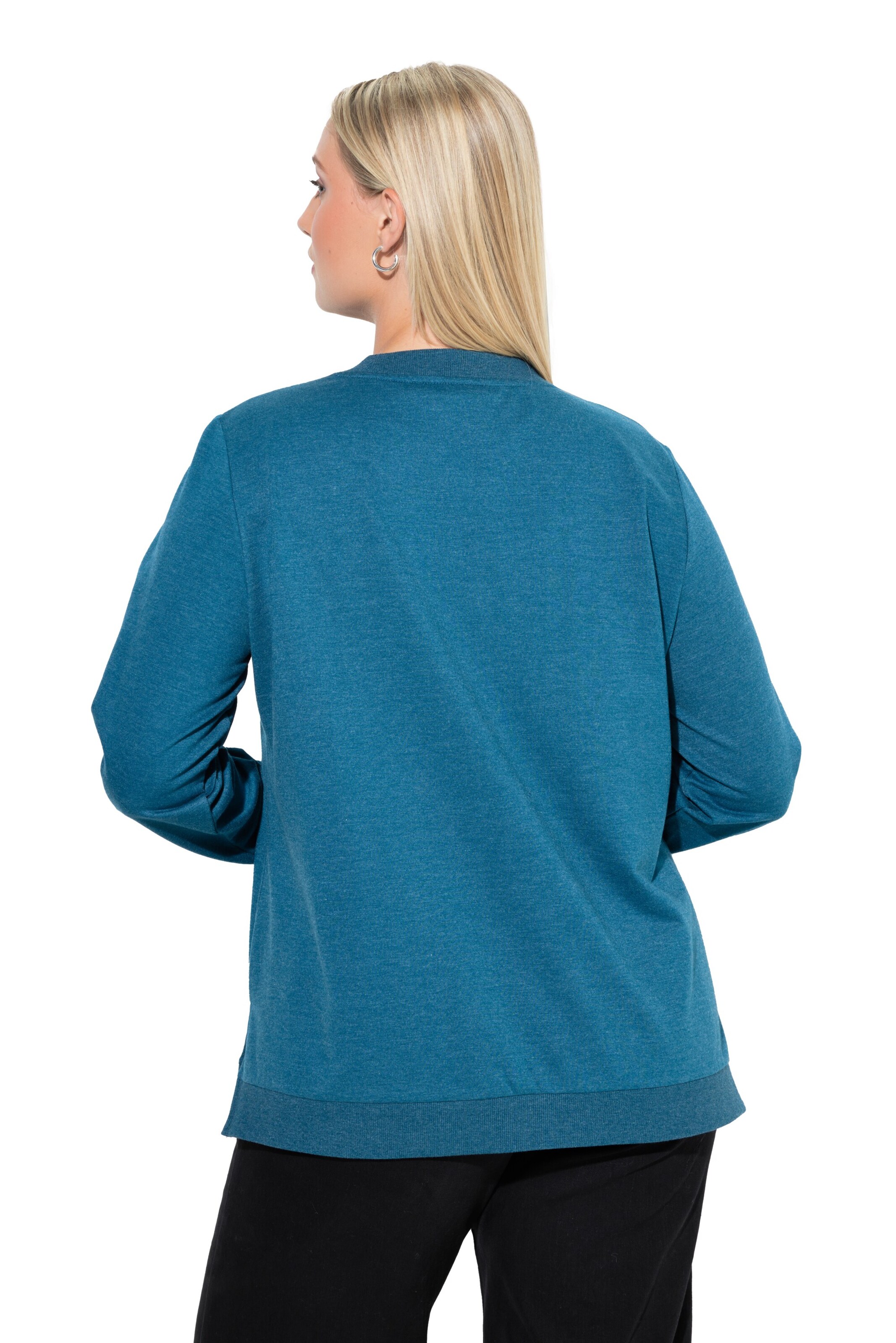 Ulla Popken Sweatshirt in Grün