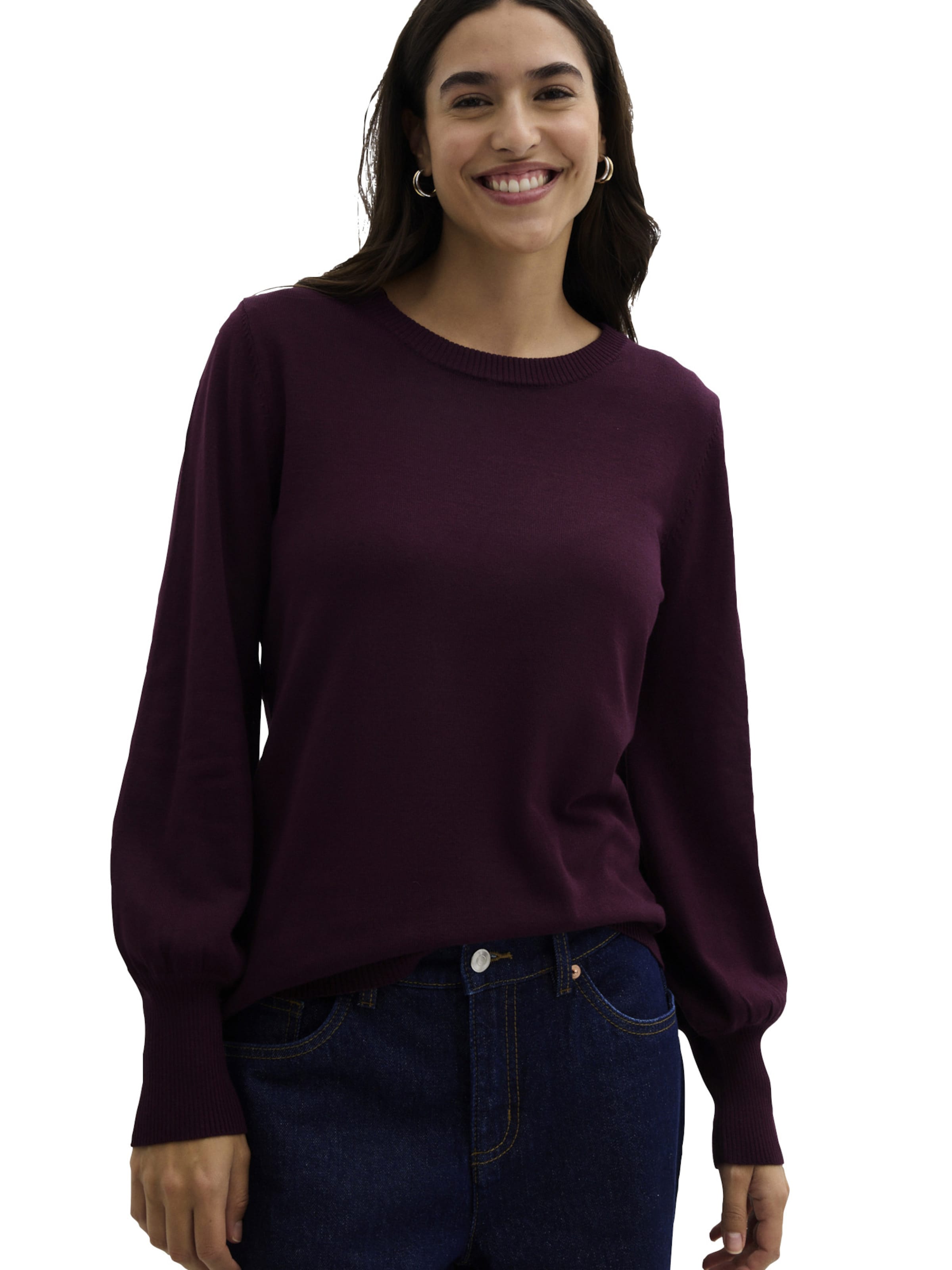 Pullover di bonprix in rosso: frontale