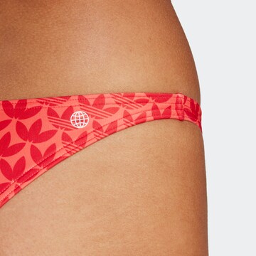 ADIDAS ORIGINALS Bikini Bottoms 'Monogram' in Red