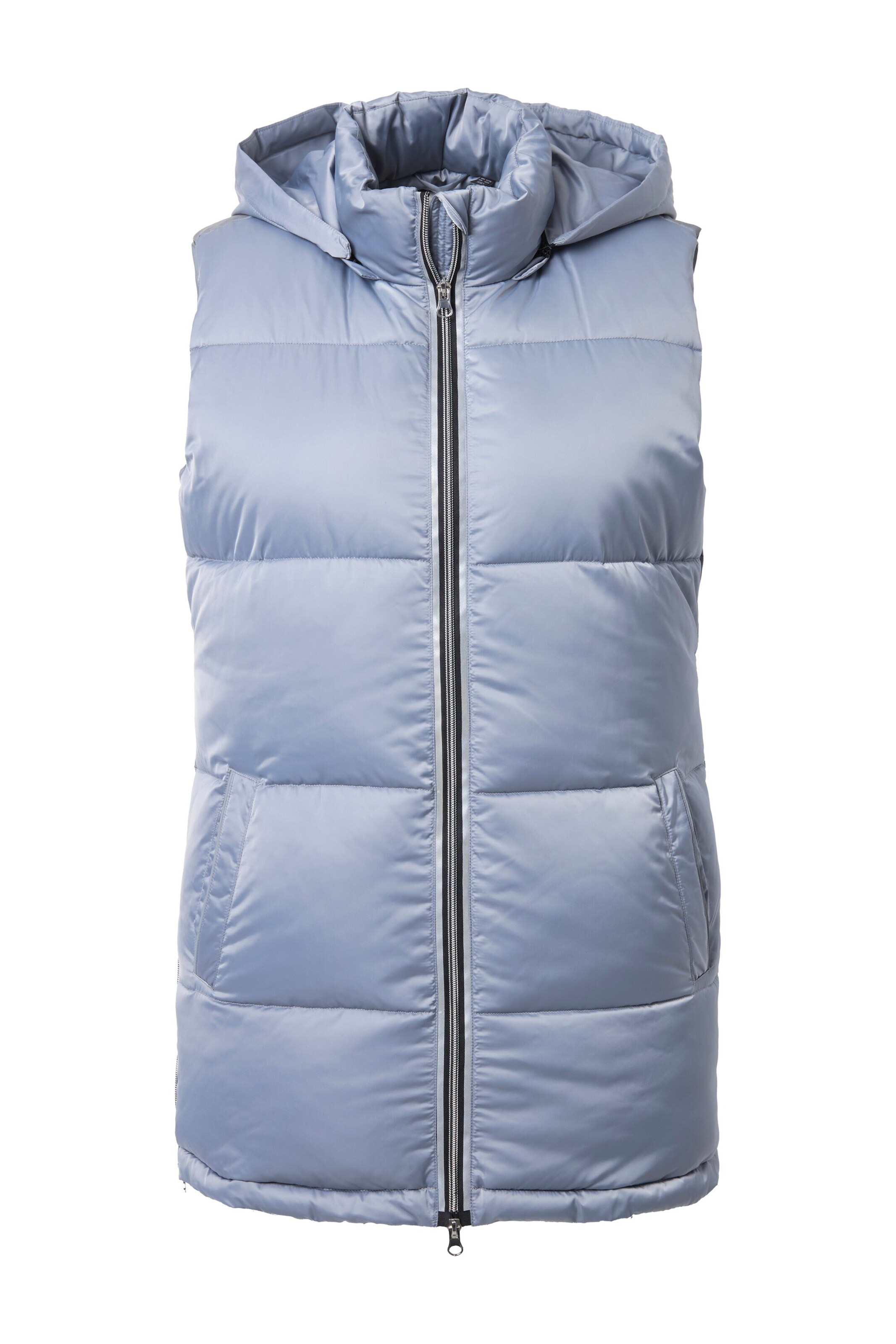 Ulla Popken Weste in Blau: Vorderseite