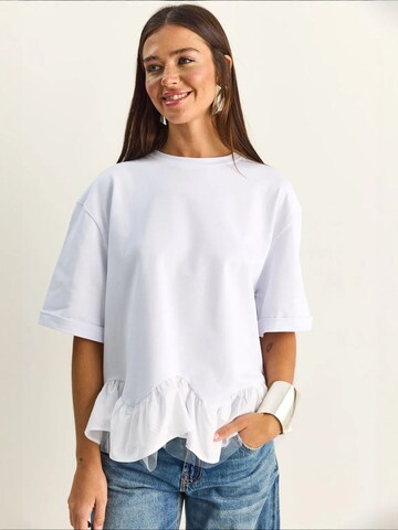 Maglietta 'T-Shirts' di Bianco Lucci in bianco