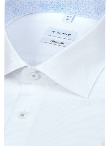 SEIDENSTICKER Regular fit Business shirt in White