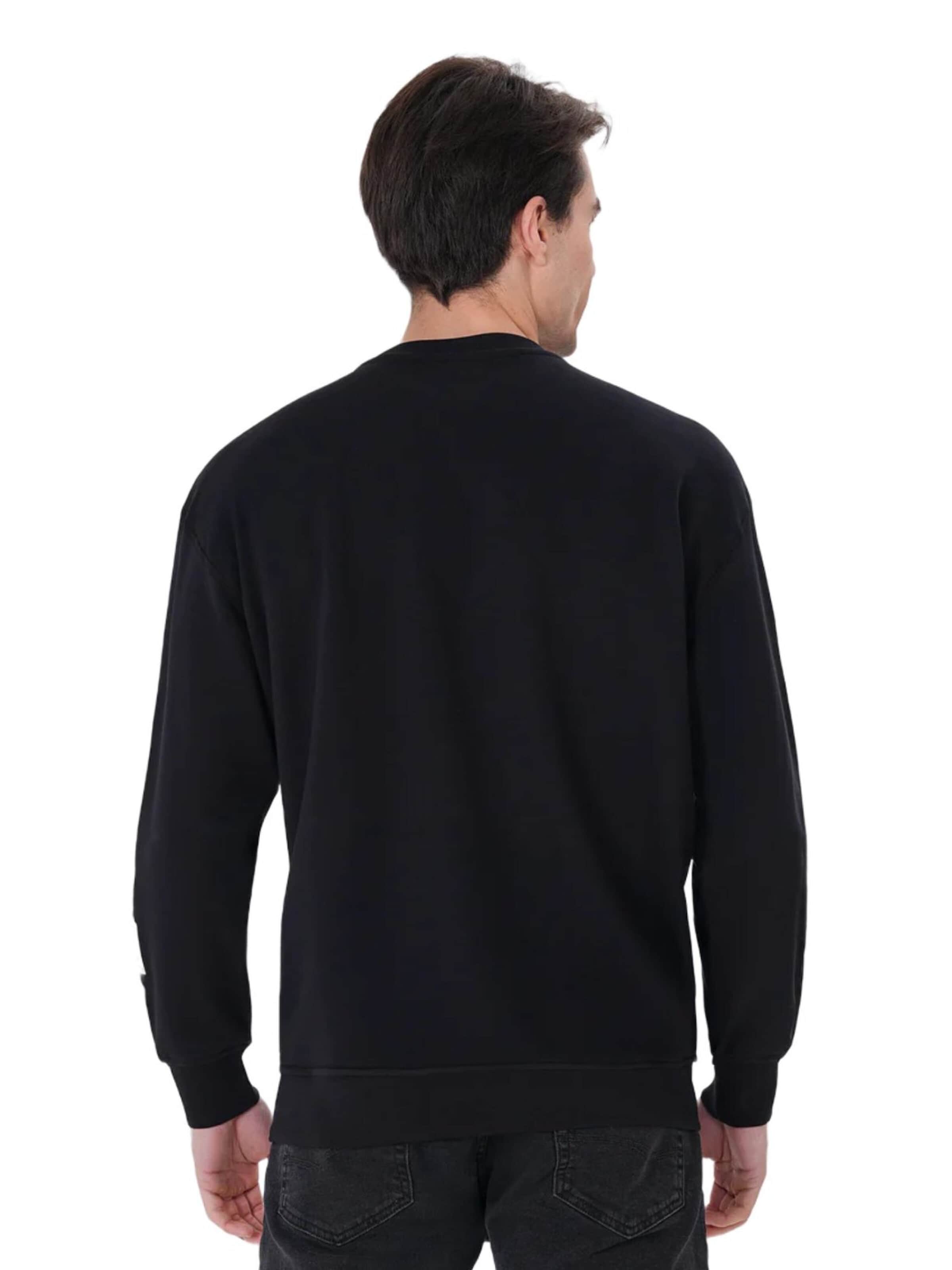 UNIQVIBE Sweatshirt in Black