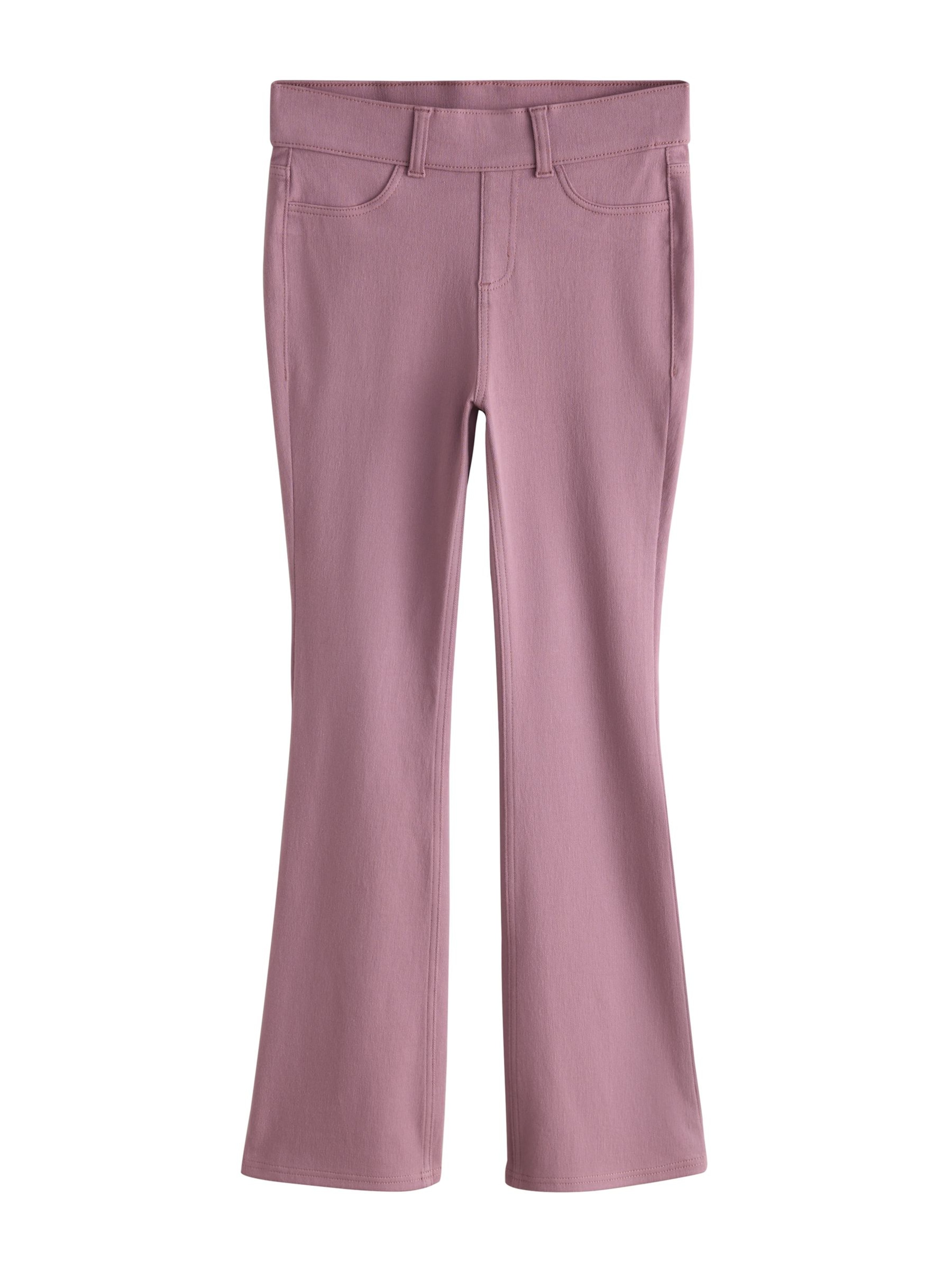 Next Bootcut Legginsy w kolorze różowy: przód