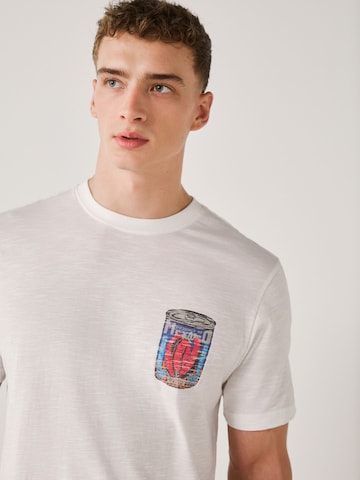 T-Shirt Next en blanc