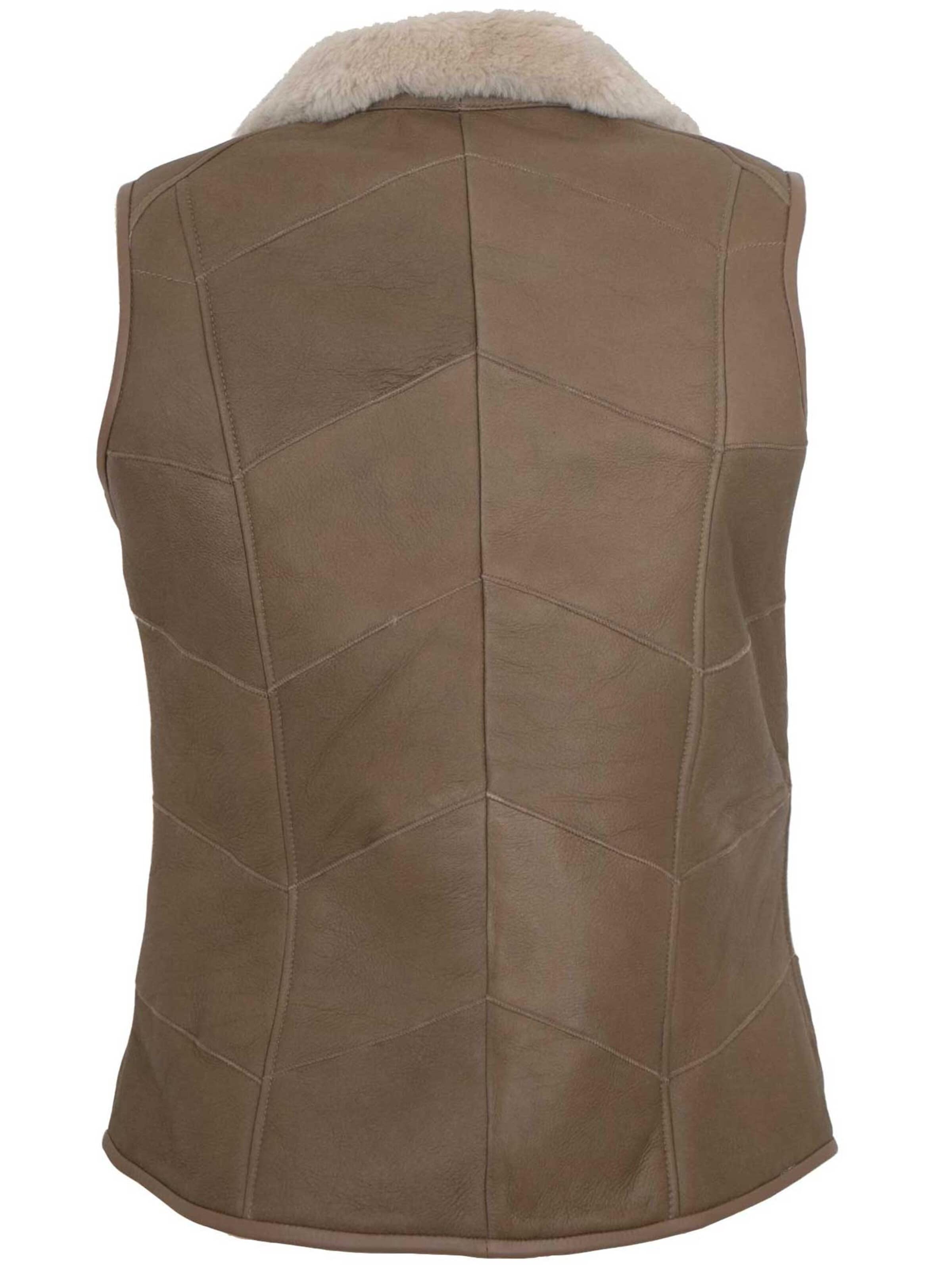 MADDOX Bodywarmer 'Mariel' in Beige