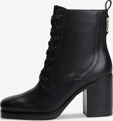 TOMMY HILFIGER Schnürstiefel in Schwarz: Vorderseite
