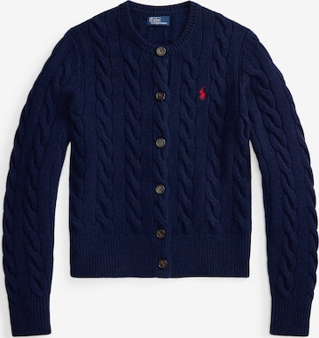 Polo Ralph Lauren Πλεκτή ζακέτα σε μπλε: μπροστά
