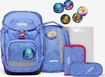 ergobag Backpack 'Set 6tlg.' in Blue: front