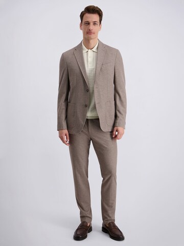 PIERRE CARDIN Slim fit Trousers 'Rick' in Beige