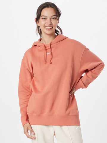 Nike Sportswear Sweatshirt in Rood: voorkant