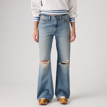 LEVI'S ® Alt laienev Teksapüksid 'Middy Loose Boot', värv sinine: eest vaates