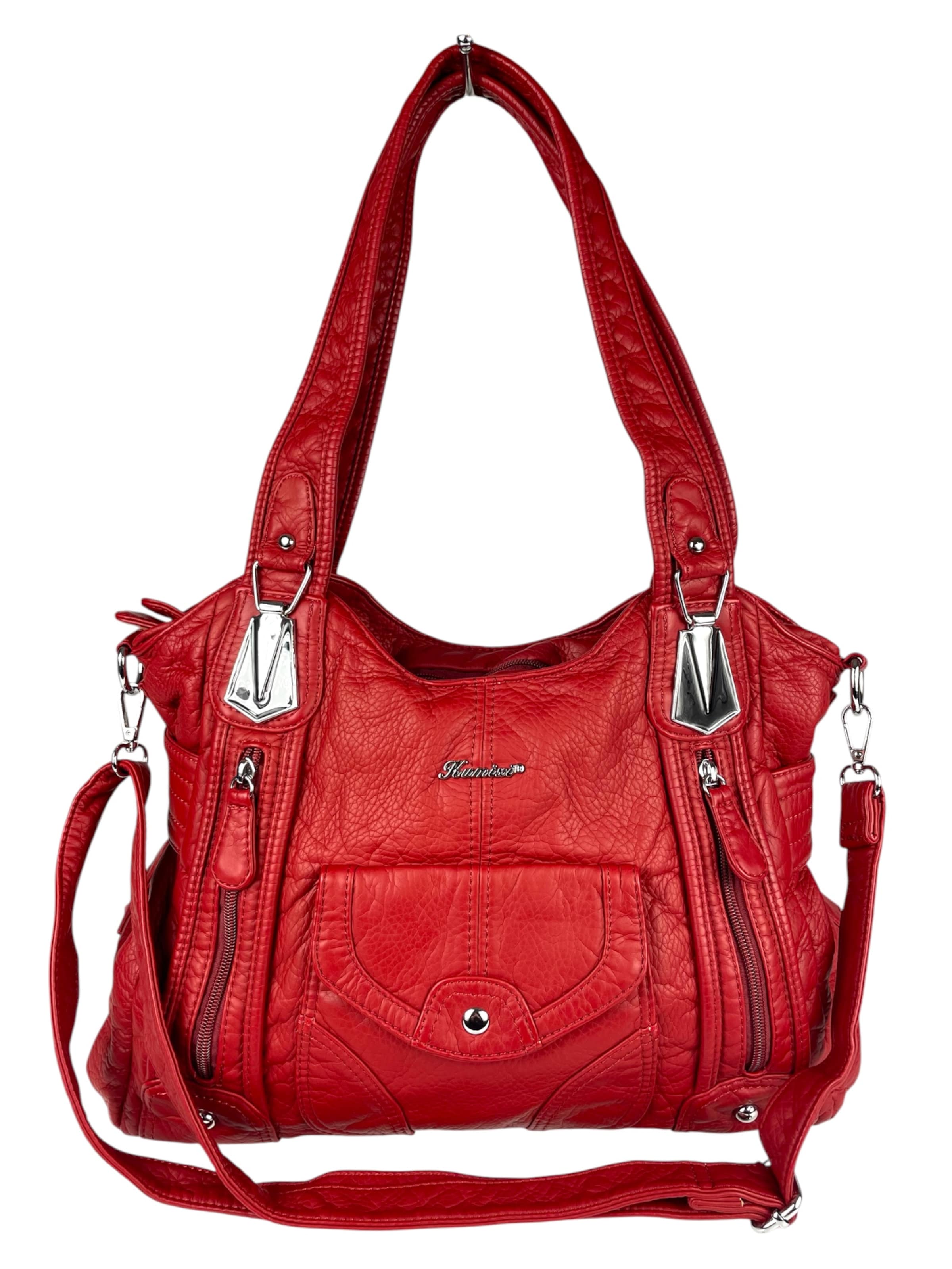 Kumixi Schultertasche‌‌‌‌‌‌‌ in Rot: Vorderseite