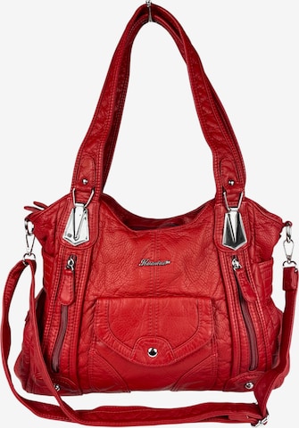 Kumixi - Bolso de hombro en rojo: frente