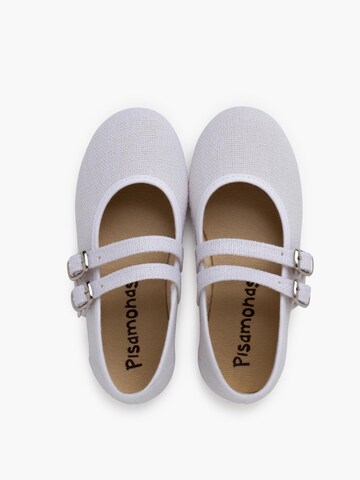 Ballerines Pisamonas en blanc