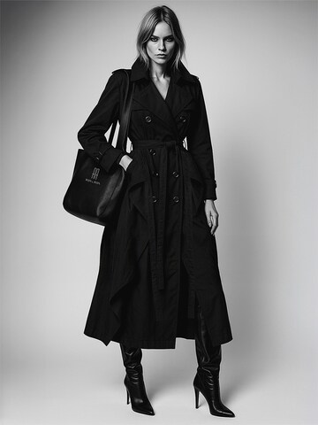 Rua & Rua Übergangsmantel in Schwarz