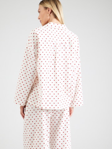 Lindex Schlafshirt in Rot