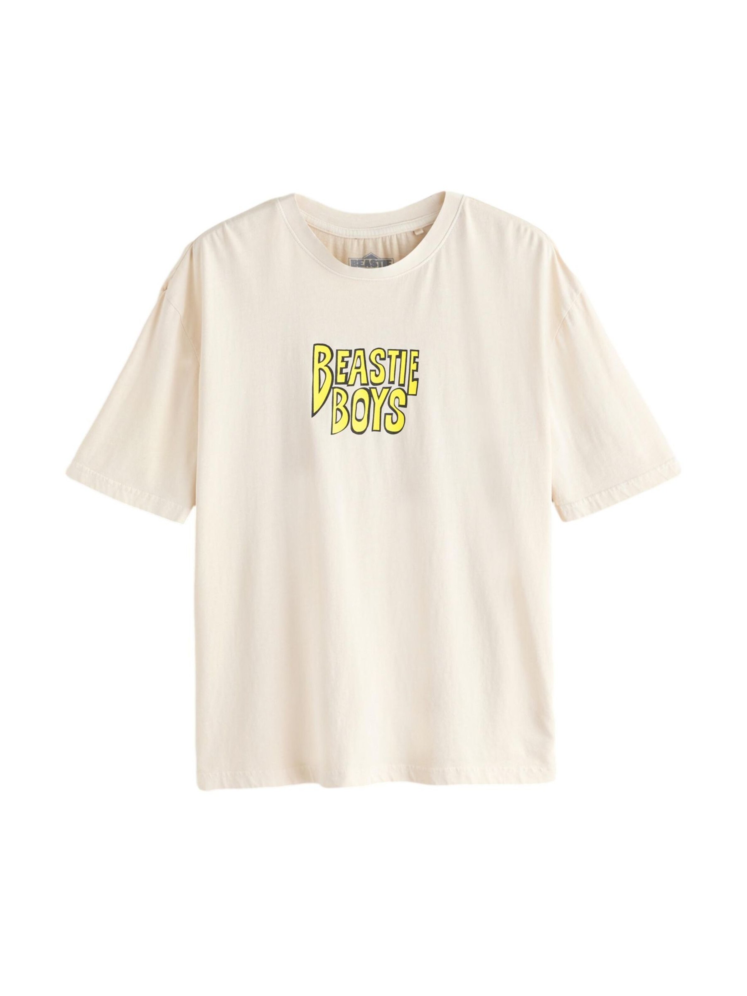 T-Shirt Next en blanc : devant